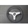 Nardi Classico Steering Wheel 340MM - Black Leather With White Spokes For Miata MX5 MX-5 ALL YEARS JDM Roadster : REV9 Autosport